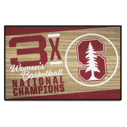 Stanford Cardinal Dynasty Starter Mat Accent Rug Women's Basketball - 19in. x 30in.