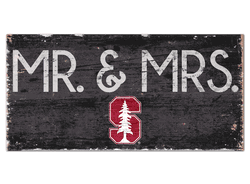 Stanford Cardinal Mr & Mrs Sign