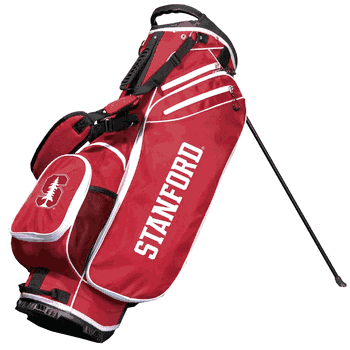 Stanford Cardinal Mustangs Birdie Golf Stand Bag - Crimson