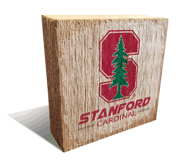 Stanford Cardinal Team Logo Block 6X6