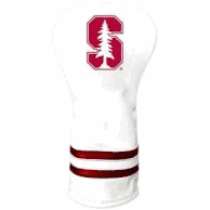 Stanford Cardinal Vintage Driver Headcover (White)
