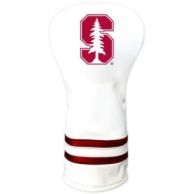 Stanford Cardinal Vintage Driver Headcover (White)