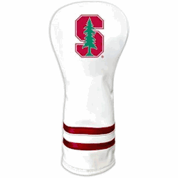 Stanford Cardinal Vintage Fairway Headcover (White)
