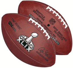 Super Bowl 49 Football Patriots vs Seahawks