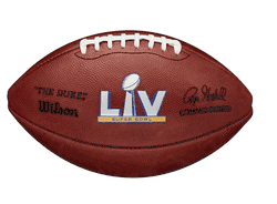 Super Bowl 55 Wilson Full Size Official NFL Game Football Tampa Bay Buccaneers vs. Kansas City Chiefs