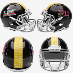 Super Bowl 60 LX Riddell NFL Speed Mini Helmet