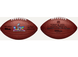  Super Bowl 60 LX Wilson Official NFL Game Football Seahawks vs. Patriots