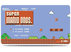 Super Mario Playmat - Level 1-1