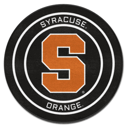 Syracuse Hockey Puck Rug - 27in. Diameter