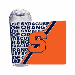 Syracuse Orange 24 Oz Hinged Lid Tumbler