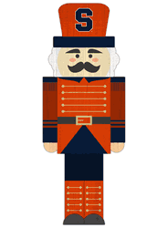 Syracuse Orange 31" Nutcracker Leaner