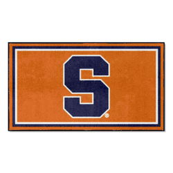 Syracuse Orange 3ft. x 5ft. Plush Area Rug