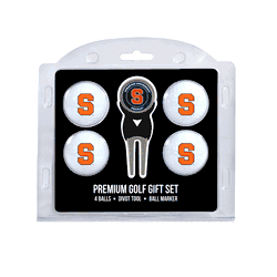 Syracuse Orange 4 Ball Gift Set + Divot Tool & Marker
