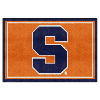 Syracuse Orange 5ft. x 8 ft. Plush Area Rug