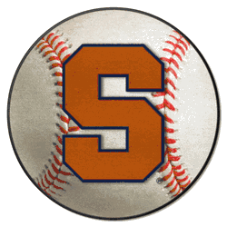 Syracuse Orange Baseball Rug - 27in. Diameter