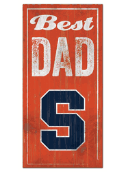 Syracuse Orange Best Dad Sign