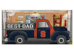 Syracuse Orange Best Dad Truck 6x12 Sign