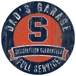 Syracuse Orange Dad's Garage Sign