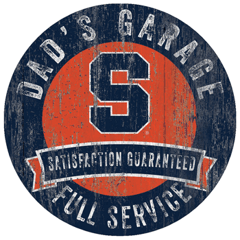 Syracuse Orange Dad's Garage Sign