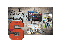 Syracuse Orange I Love my Family Clip Frame