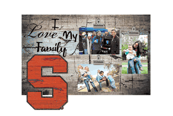 Syracuse Orange I Love my Family Clip Frame