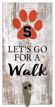 Syracuse Orange Leash Holder 6x12 Sign