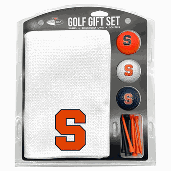 Syracuse Orange Microfiber Towel Gift Set - 16 x 40 (White)