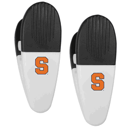 Syracuse Orange Mini Chip Clip Magnets, 2 pk