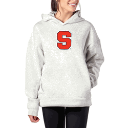 Syracuse Orange NCAA Kadi Hoodie with Zipper Pockets Heather Grey Small