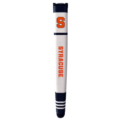 Syracuse Orange Putter Grip (White with colored stripes)