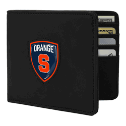 Syracuse Orange Shield Wallet - Black