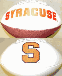 Syracuse Orange Signature Series Full Size Football