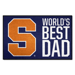 Syracuse Orange Starter Mat Accent Rug - 19in. x 30in. World's Best Dad Starter Mat