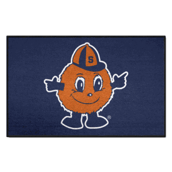 Syracuse Orange Starter Mat Accent Rug, Otto Mascot Logo - 19in. x 30in.