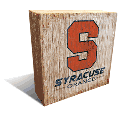 Syracuse Orange Team Logo Block 6X6