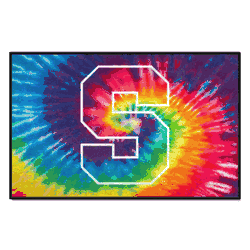 Syracuse Orange Tie Dye Starter Mat Accent Rug - 19in. x 30in.