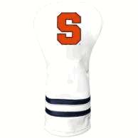 Syracuse Orange Vintage Driver Headcover (White)