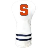 Syracuse Orange Vintage Driver Headcover (White)
