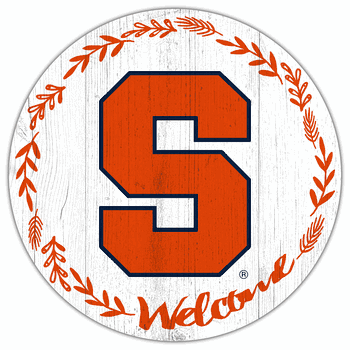 Syracuse Orange Welcome 12in Circle
