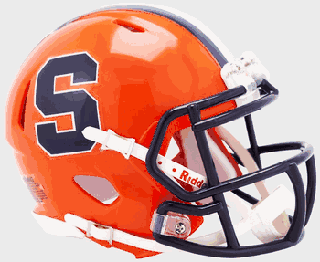 Syracuse Orangemen NCAA Mini Speed Football Helmet