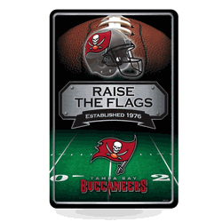 Tampa Bay Buccaneers  11" x 17" Home Decor Sign