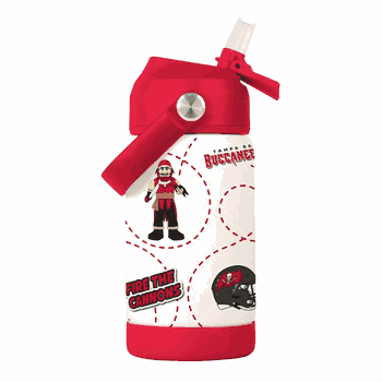 Tampa Bay Buccaneers 12oz Mascot SS Kids Bottle