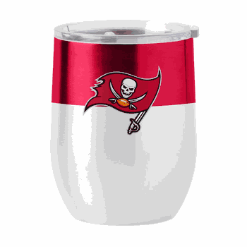 Tampa Bay Buccaneers 16oz Colorblock Stainless Curved Beverage