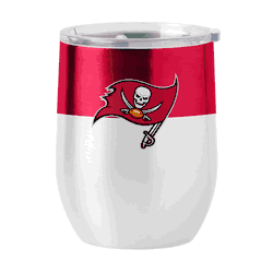 Tampa Bay Buccaneers 16oz Colorblock Stainless Curved Beverage