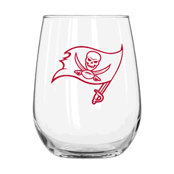 Tampa Bay Buccaneers 16oz Gameday Curved Beverage Glass