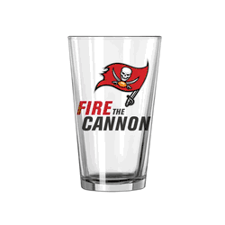 Tampa Bay Buccaneers 16oz Slogan Pint Glass