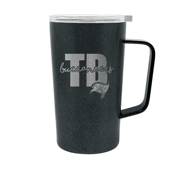 Tampa Bay Buccaneers 18oz Onyx Hustle Travel Mug