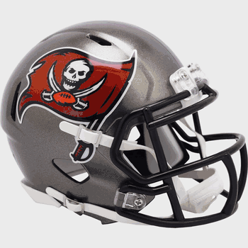 Tampa Bay Buccaneers 1997 to 2013 Riddell Mini Speed Throwback Helmet
