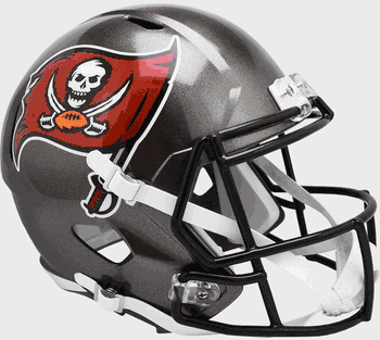 Tampa Bay Buccaneers 1997 to 2013 Speed Replica Full Size Throwback Helmet