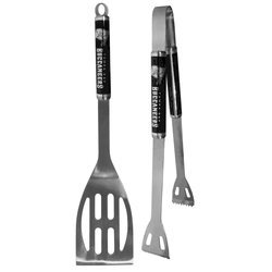 Tampa Bay Buccaneers 2 pc Black BBQ Set